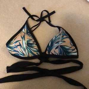 PINK Wrap around swim top